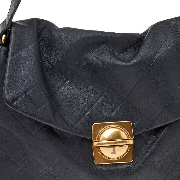 Pre Owned Marc by Marc Jacobs Black Leather Shoulder Bag