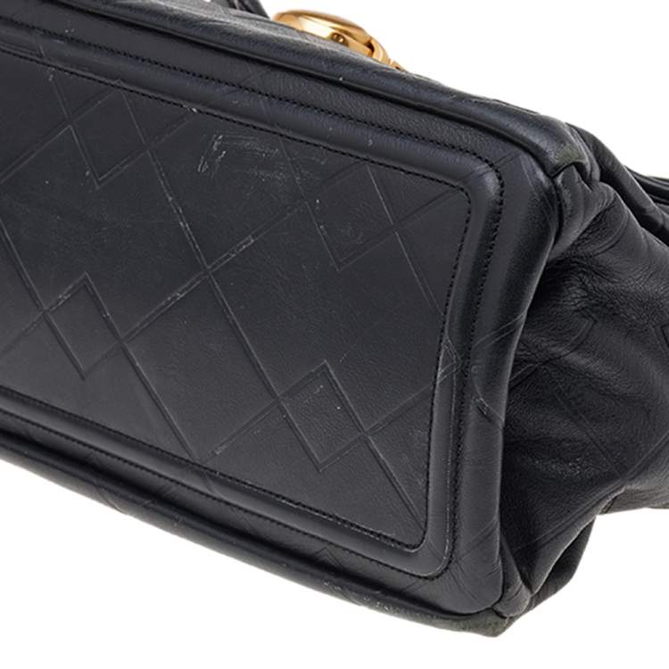 Pre Owned Marc by Marc Jacobs Black Leather Shoulder Bag