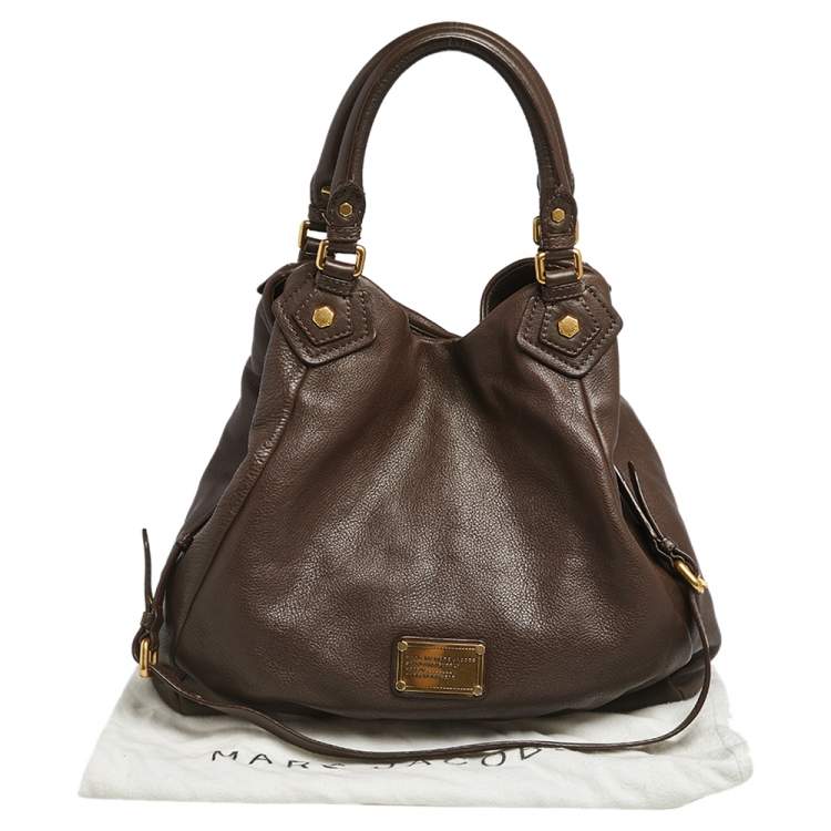 Pre Owned Marc by Marc Jacobs Brown Leather Classic Q Francesca Tote