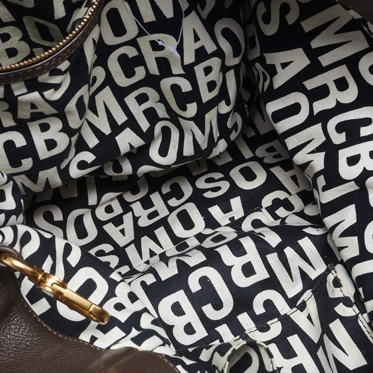 Pre Owned Marc by Marc Jacobs Brown Leather Classic Q Francesca Tote