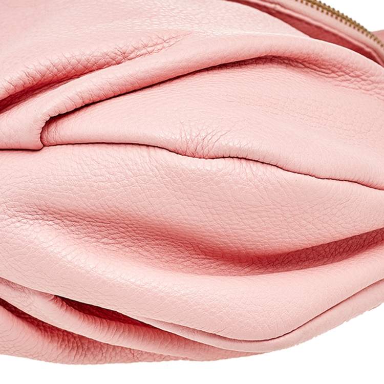Pre Owned Marc by Marc Jacobs Pink Leather Classic Q Natasha Crossbody Bag
