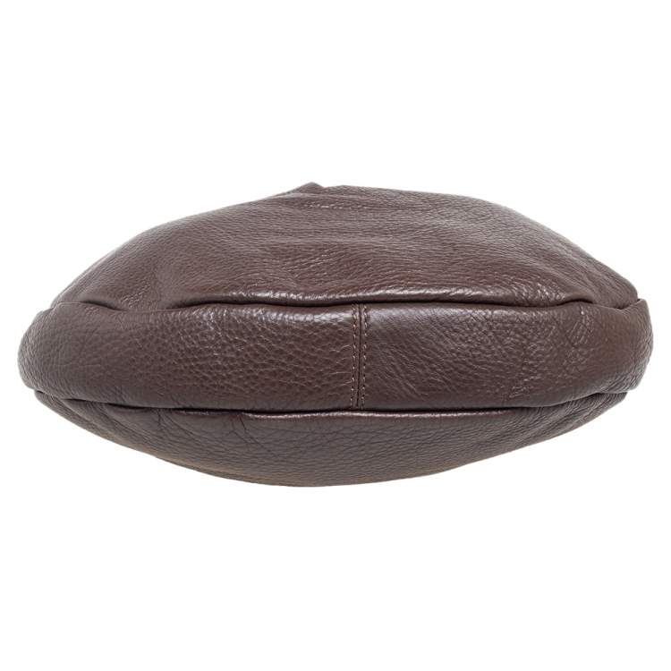 Pre Owned Marc by Marc Jacobs Brown Leather Classic Q Hillier Hobo