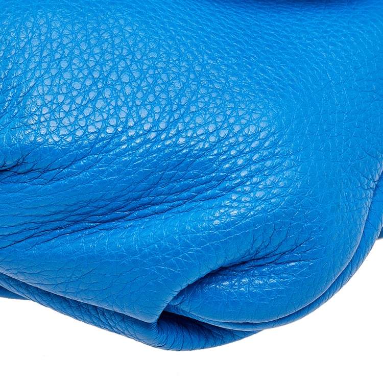 Pre Owned Marc by Marc Jacobs Blue Leather Classic Q Karlie Crossbody Bag