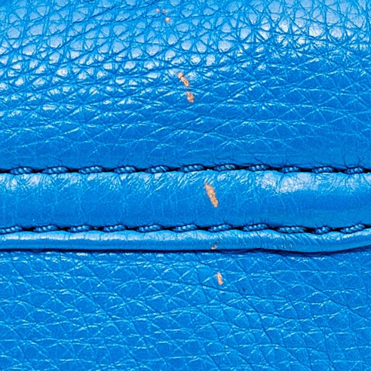 Pre Owned Marc by Marc Jacobs Blue Leather Classic Q Karlie Crossbody Bag
