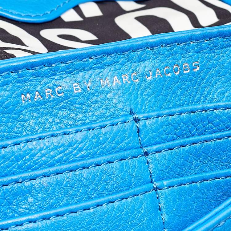 Pre Owned Marc by Marc Jacobs Blue Leather Classic Q Karlie Crossbody Bag