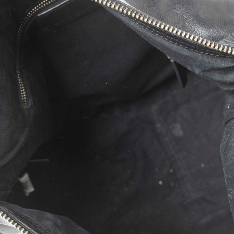 Pre Owned Marc by Marc Jacobs Black Leather Hobo