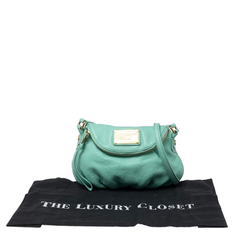 مملوكة مسبقًا Marc by Marc Jacobs Mint Green Leather Classic Q Karlie Shoulder Bag