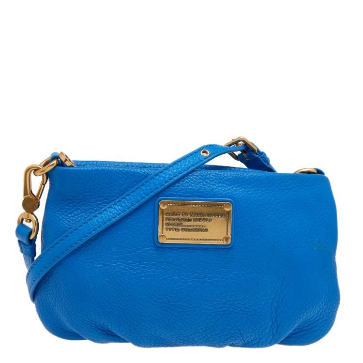 مملوكة مسبقًا Marc by Marc Jacobs Blue Leather Crossbody Bag