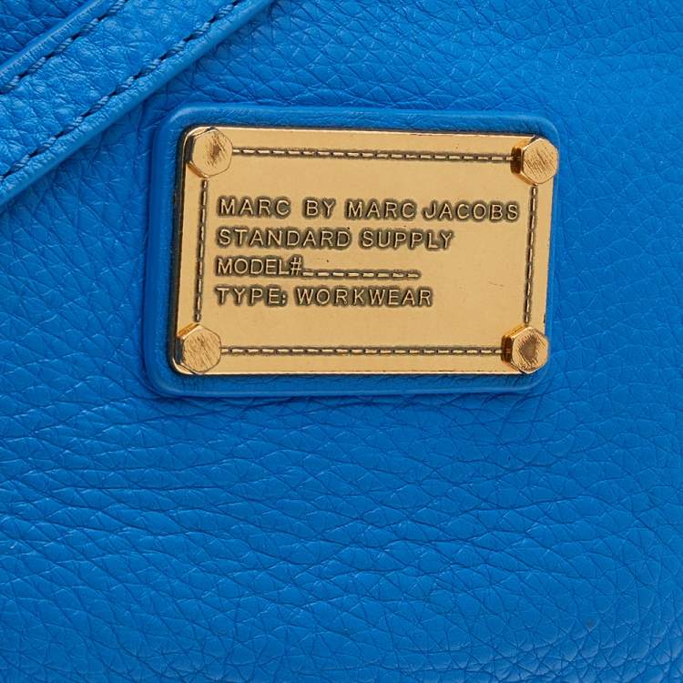 مملوكة مسبقًا Marc by Marc Jacobs Blue Leather Crossbody Bag
