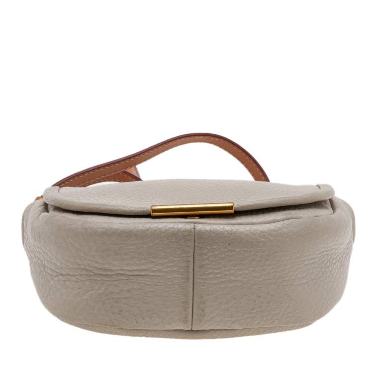 Pre Owned Marc by Marc Jacobs Beige Leather Shoulder Bag