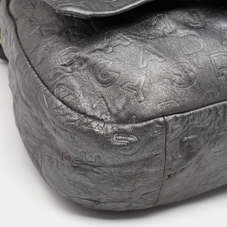 Pre Owned Marc by Marc Jacobs Grey Leather Hobo