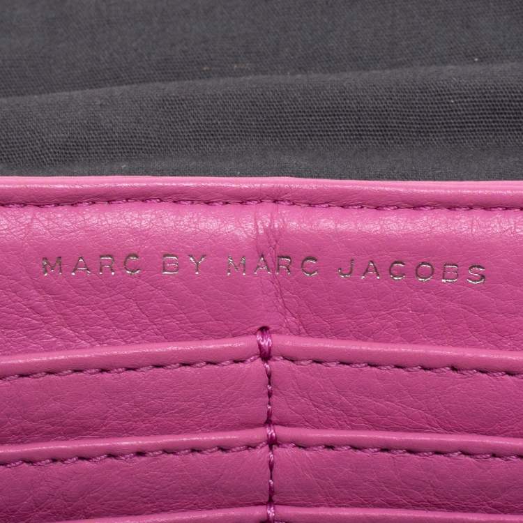 مملوكة مسبقًا Marc by Marc Jacobs Pink Leather Classic Q Karlie Crossbody Bag
