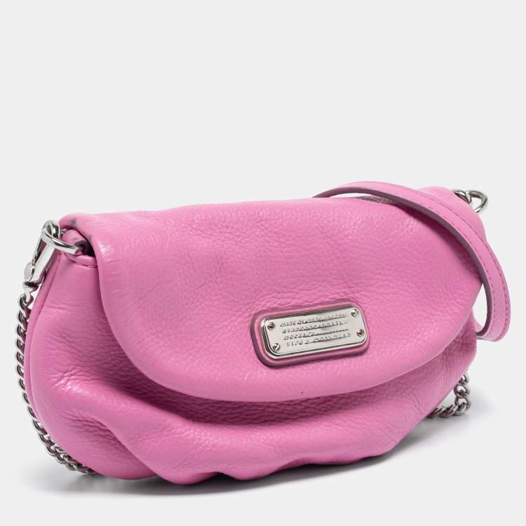 مملوكة مسبقًا Marc by Marc Jacobs Pink Leather Classic Q Karlie Crossbody Bag