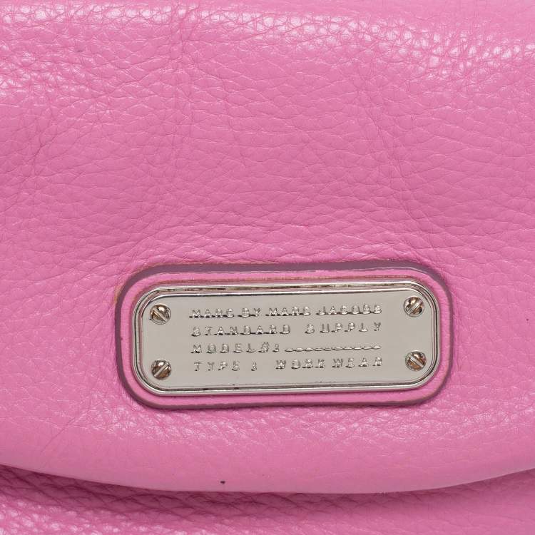 مملوكة مسبقًا Marc by Marc Jacobs Pink Leather Classic Q Karlie Crossbody Bag