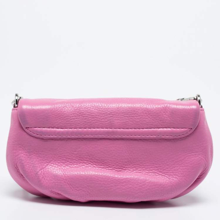 مملوكة مسبقًا Marc by Marc Jacobs Pink Leather Classic Q Karlie Crossbody Bag