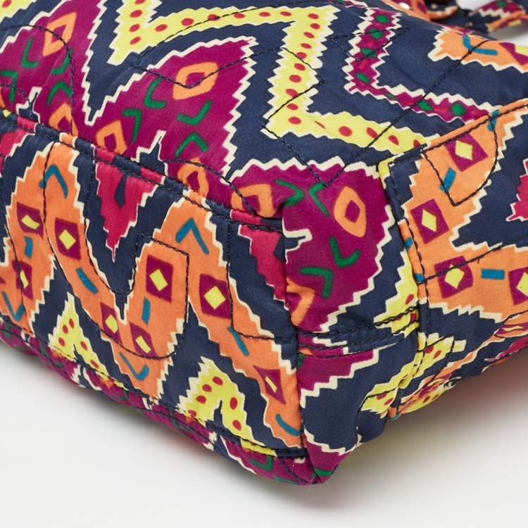 Pre Owned Marc by Marc Jacobs Multicolor Printed Nylon Medium Pretty Tate Tote 