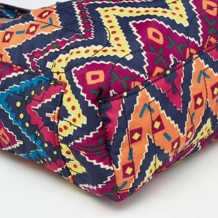 Pre Owned Marc by Marc Jacobs Multicolor Printed Nylon Medium Pretty Tate Tote 