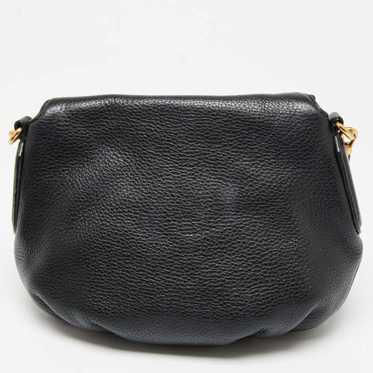 Pre Owned Marc by Marc Jacobs Black Leather Classic Q Natasha Crossbody Bag