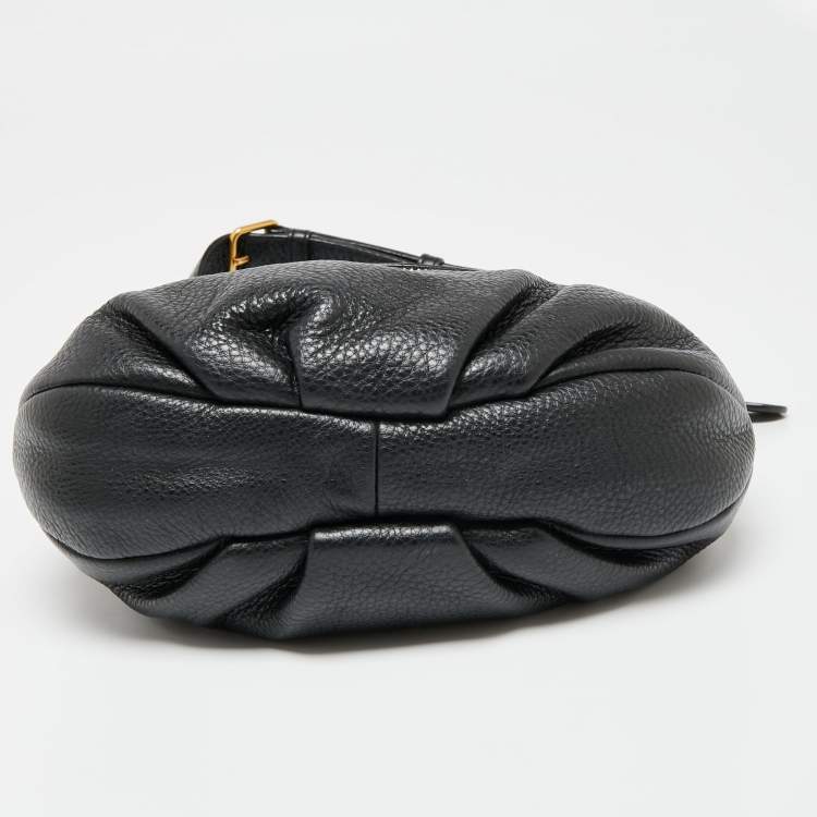 Pre Owned Marc by Marc Jacobs Black Leather Classic Q Natasha Crossbody Bag