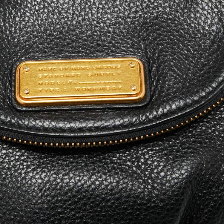 Pre Owned Marc by Marc Jacobs Black Leather Classic Q Natasha Crossbody Bag