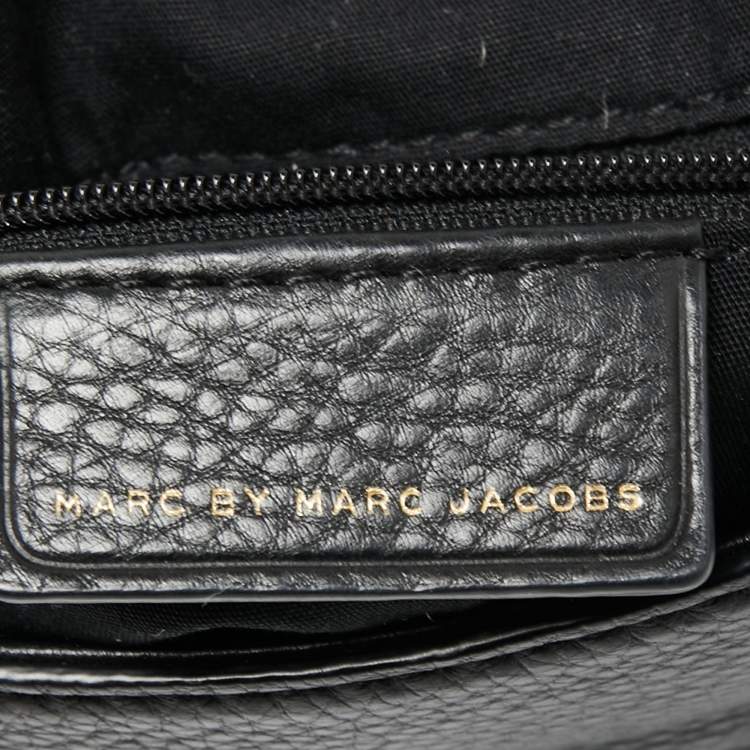 Pre Owned Marc by Marc Jacobs Black Leather Classic Q Natasha Crossbody Bag