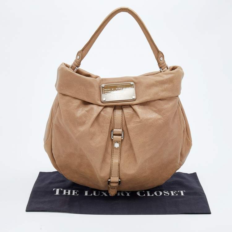 مملوكة مسبقًا Marc By Marc Jacobs Beige Leather Workwear Hobo