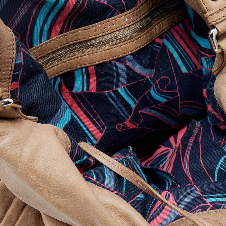 مملوكة مسبقًا Marc By Marc Jacobs Beige Leather Workwear Hobo