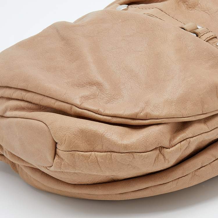 مملوكة مسبقًا Marc By Marc Jacobs Beige Leather Workwear Hobo