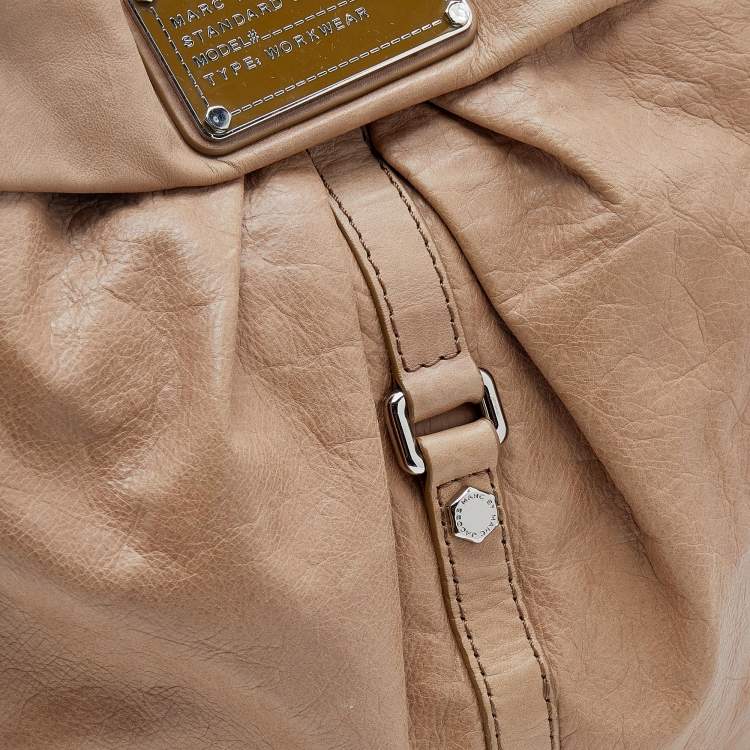 مملوكة مسبقًا Marc By Marc Jacobs Beige Leather Workwear Hobo