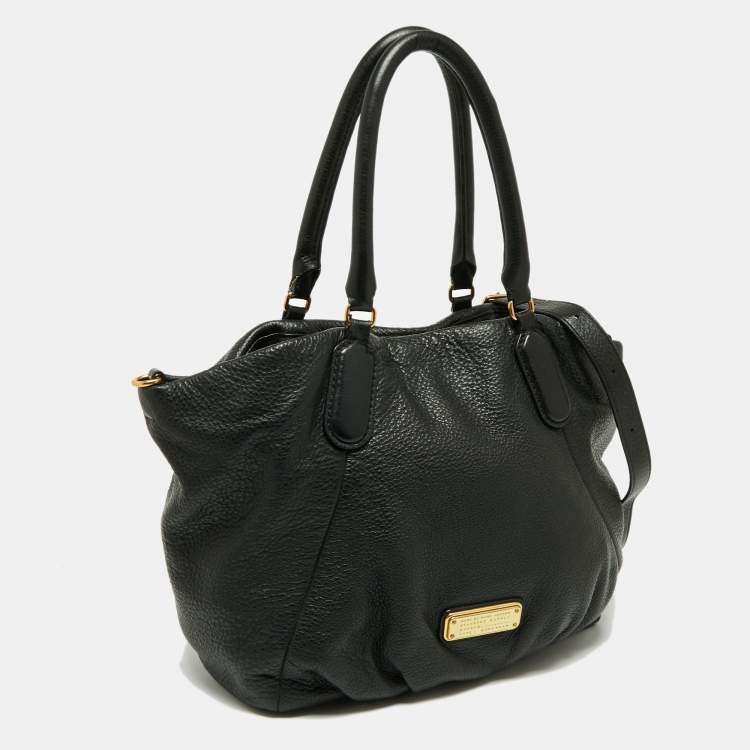 مملوكة مسبقًا Marc by Marc Jacobs Black Leather New Q Fran Shoulder Bag