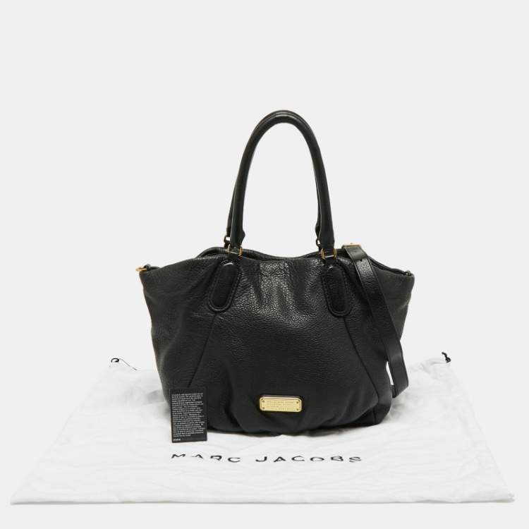 مملوكة مسبقًا Marc by Marc Jacobs Black Leather New Q Fran Shoulder Bag