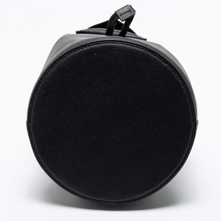 Pre Owned Marc by Marc Jacobs Black Leather Bucket Bag