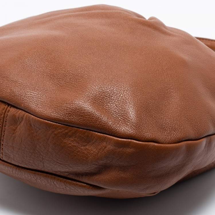مملوكة مسبقًا Marc by Marc Jacobs Smoked Almond Leather Classic Q Hillier Hobo