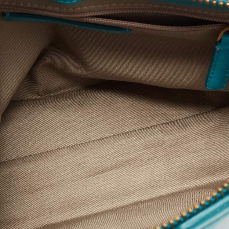 Pre Owned Marc By Marc Jacobs Blue Leather Clutch