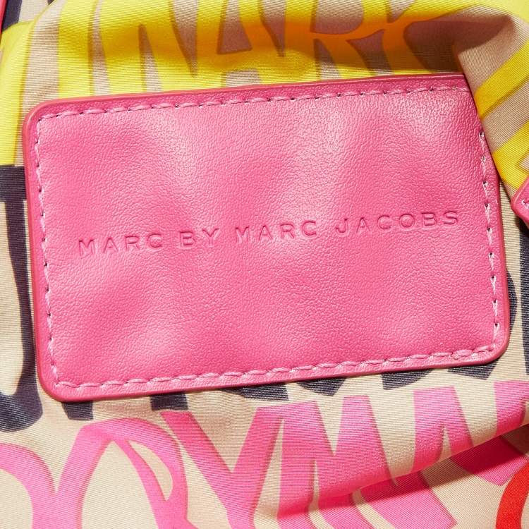 Pre Owned Marc By Marc Jacobs Multicolored Printed Nylon Tote