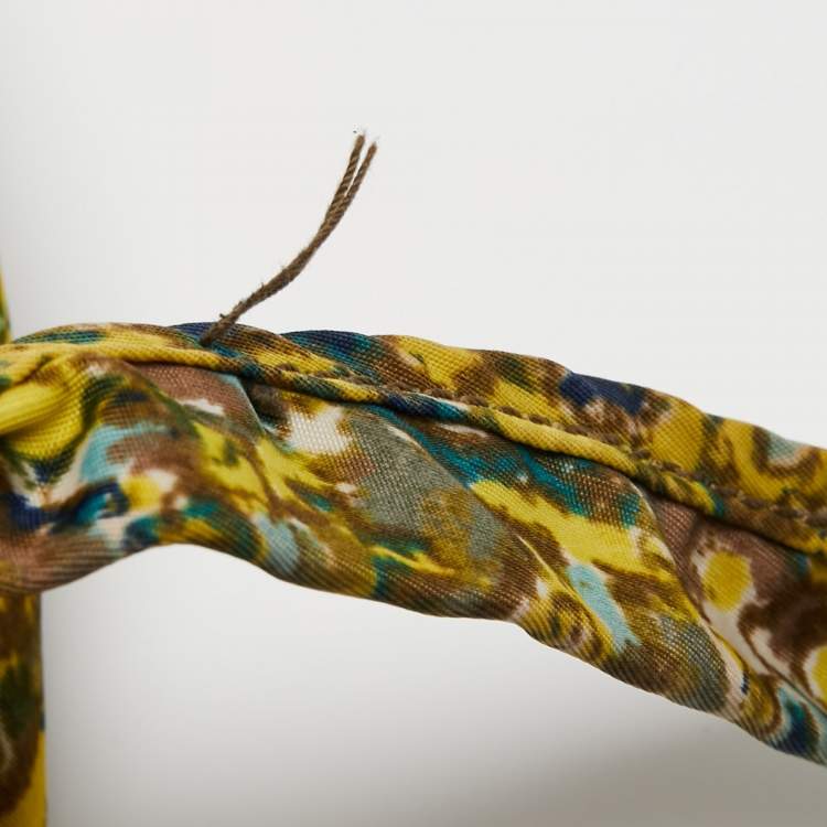 Pre Owned Marc by Marc Jacobs Multicolor Printed Nylon Large Pretty Tate Tote 