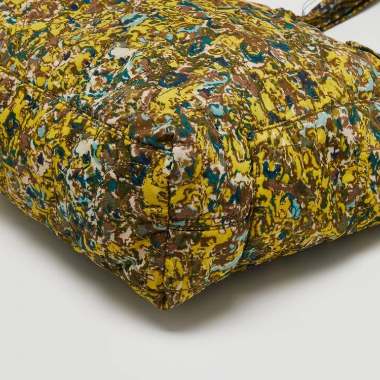 Pre Owned Marc by Marc Jacobs Multicolor Printed Nylon Large Pretty Tate Tote 