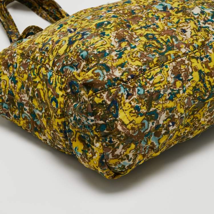 Pre Owned Marc by Marc Jacobs Multicolor Printed Nylon Large Pretty Tate Tote 