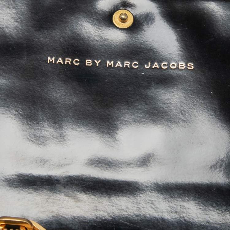 Pre Owned Marc by Marc Jacobs Black Quilted Leather Crossbody Bag