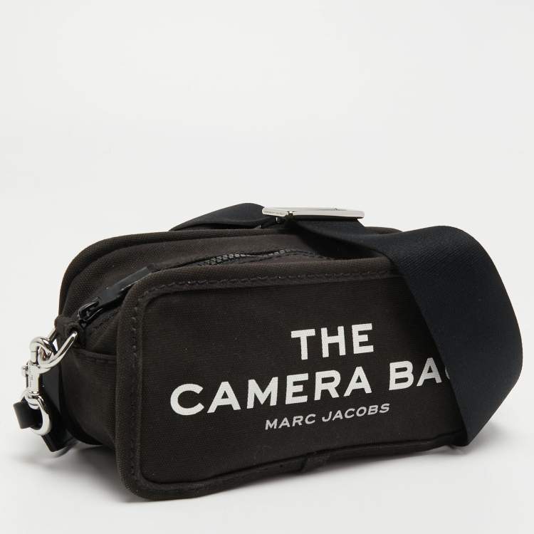 Pre Owned Marc by Marc Jacobs Black Canvas The Camera Bag Crossbody Bag
