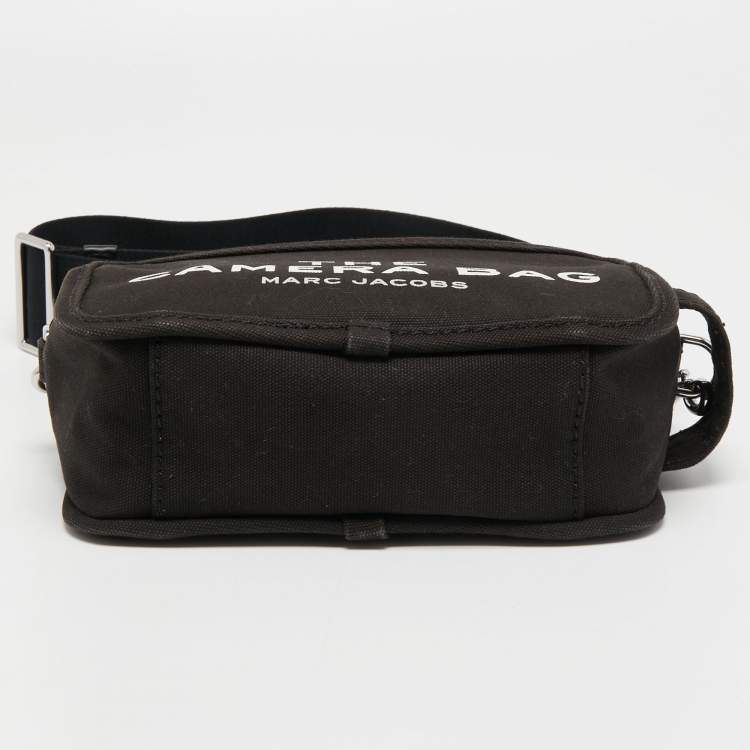 Pre Owned Marc by Marc Jacobs Black Canvas The Camera Bag Crossbody Bag