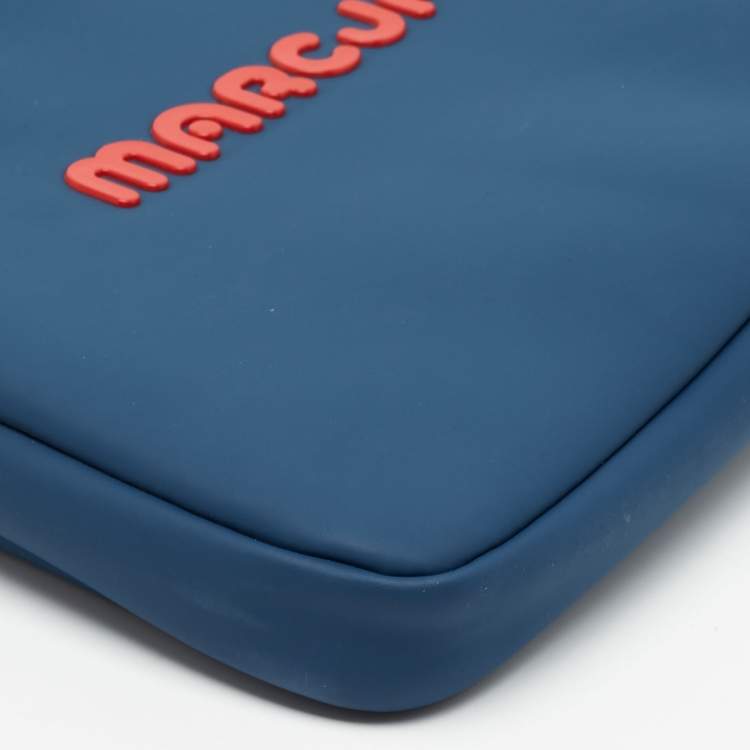 Pre Owned Marc by Marc Jacobs Blue PVC Laptop Bag
