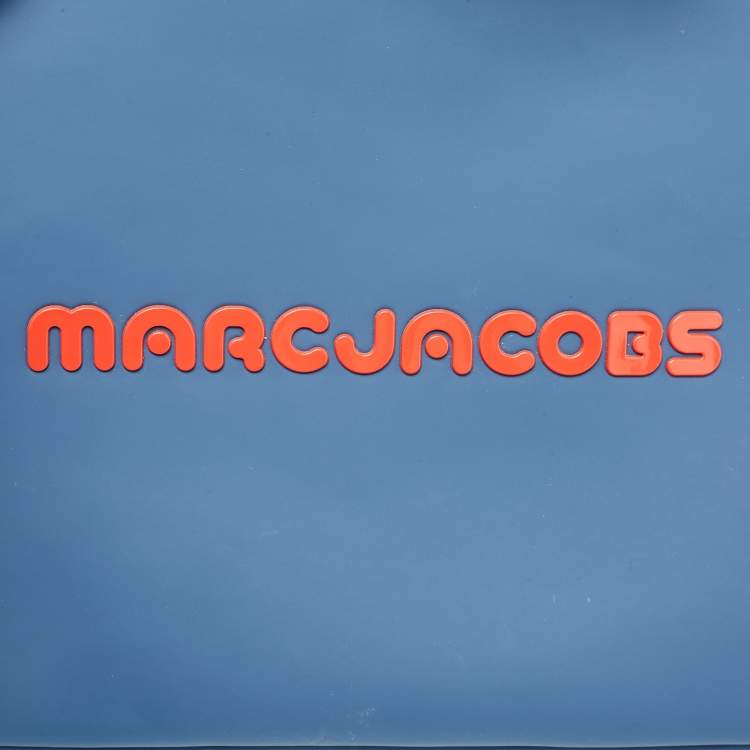 Pre Owned Marc by Marc Jacobs Blue PVC Laptop Bag