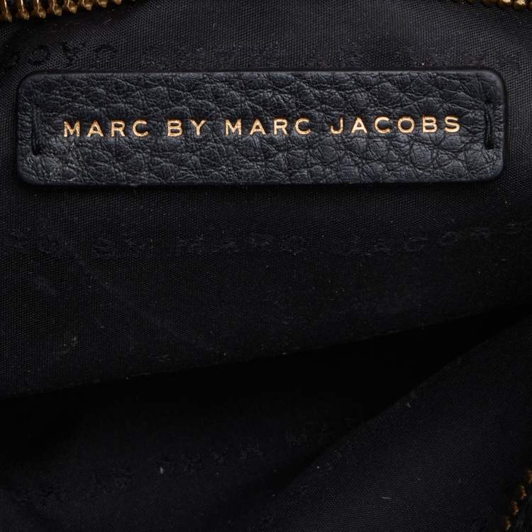 Pre Owned Marc by Marc Jacobs Black Leather Too Hot To Handle Sia Crossbody Bag