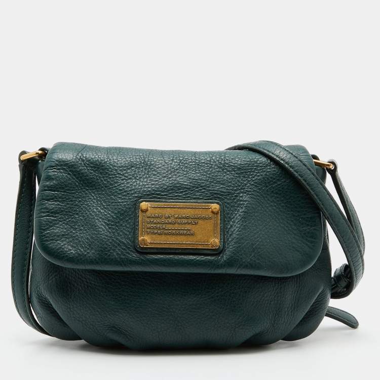 Marc By Marc Jacobs Green Leather Classic Q Natasha Crossbody Bag Marc by  Marc Jacobs | The Luxury Closet
