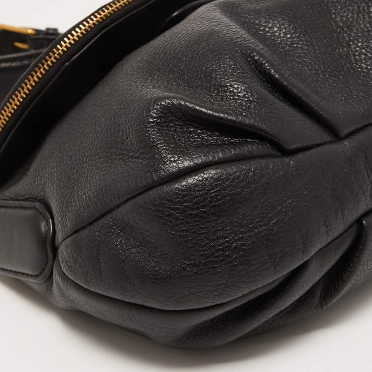 Pre Owned Marc by Marc Jacobs Black Leather Classic Q Natasha Crossbody Bag