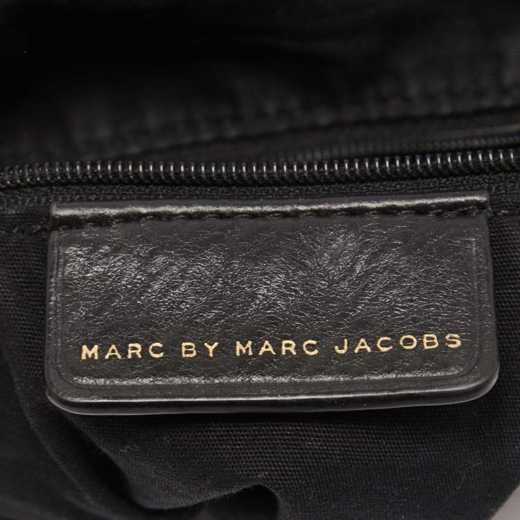 Pre Owned Marc by Marc Jacobs Black Leather Classic Q Natasha Crossbody Bag