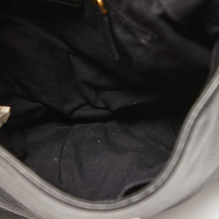 Pre Owned Marc by Marc Jacobs Black Leather Classic Q Natasha Crossbody Bag