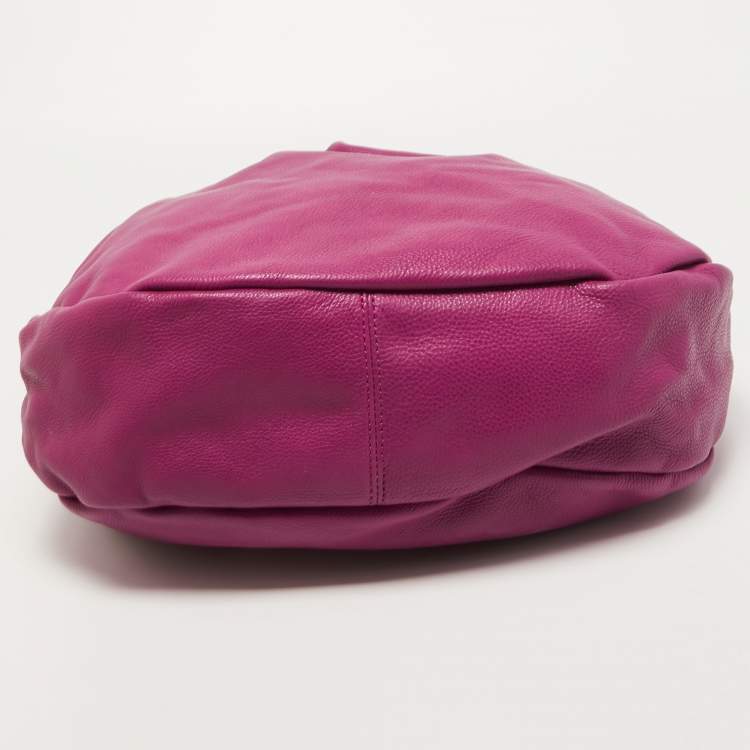 Pre Owned Marc by Marc Jacobs Pink Leather Hobo