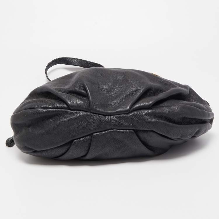 Pre Owned Marc by Marc Jacobs Black Leather Classic Q Natasha Crossbody Bag